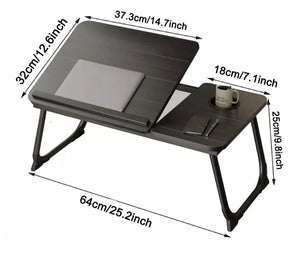 Folding Laptop Table Portable Desk • Sofa, Bed, Standing