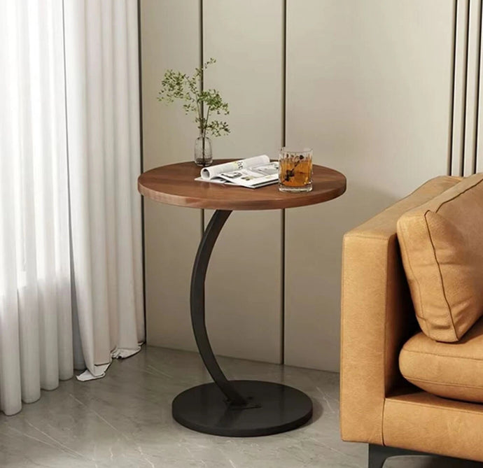 Side Table C Shaped Sofa End Coffee Table