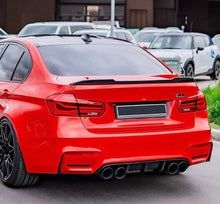 Load image into Gallery viewer, Rear Boot Lip Spoiler M4 V Style Gloss black For BMW 3 Series M Sport G20 2018+