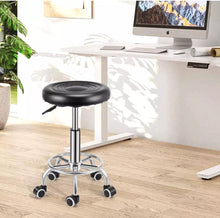 Load image into Gallery viewer, Salon Stool Adjustable Lift Swivel Chair