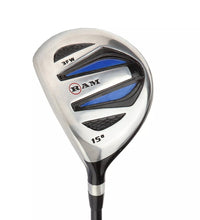 Load image into Gallery viewer, Ram Golf EZ3 Mens 3 x Steel Woods Set 10.5° Driver, 3 &amp; 5 Wood Headcovers Included