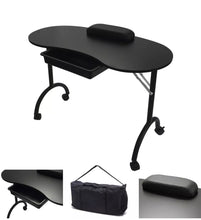 Load image into Gallery viewer, Professional Portable Foldable Manicure Nail Art Beauty Salon Table