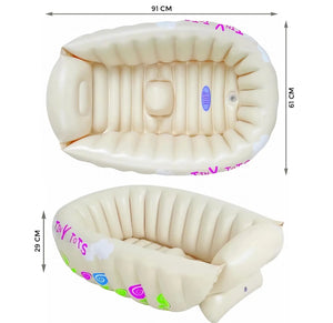 Inflatable Baby Bath with Temperature Sensor