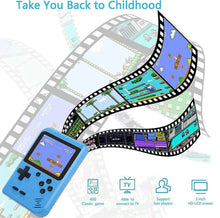 Load image into Gallery viewer, Handheld Retro Game Console 500 Classic Games For Kids Adults
