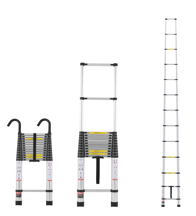 5 Metre Telescopic Ladder 16.4ft Aluminium 5m Ladders