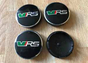 4 X Centre Caps for Skoda Alloy Wheels 56mm or 60mm