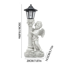 Load image into Gallery viewer, Large Solar Angel LED Light Garden Ornament Statue Figurine 50cm High