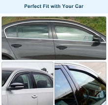 Load image into Gallery viewer, Wind Deflectors + Clips For Vw Passat B6/B7 2005-2014 4 Door Saloon 4pcs Tinted