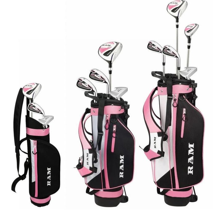 NEW Ram Golf SDX Junior Girls Golf Clubs Set with Bag