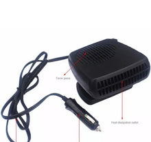 Load image into Gallery viewer, 12V 150W Portable Electric Car Heater Compact Heating Fan