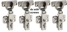 Load image into Gallery viewer, 4 x 35MM Kitchen Cabinet Cupboard Door Hinges