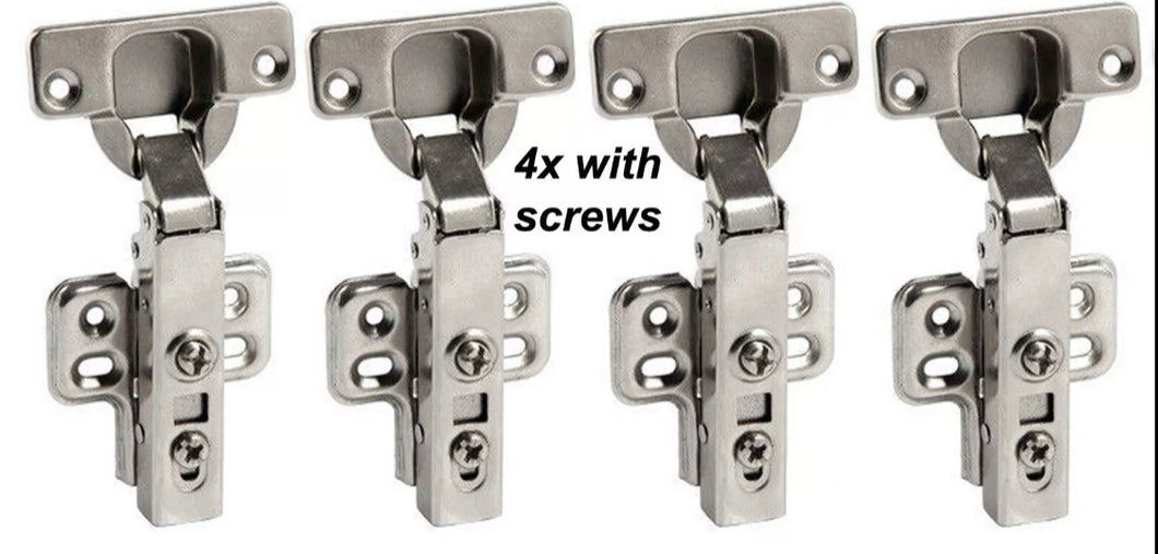 4 x 35MM Kitchen Cabinet Cupboard Door Hinges