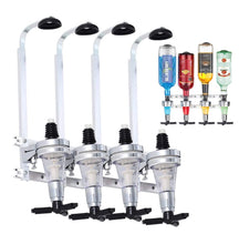 Load image into Gallery viewer, 4 Bottle Wall Mounted Optic Dispenser Home Bar