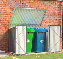 Load image into Gallery viewer, Outdoor Lockable Bike Shed Bicycle Tool Storage Shelter