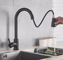 Load image into Gallery viewer, Kitchen Sink Tap Mixer Pull Out Spray Head Single Lever Mono