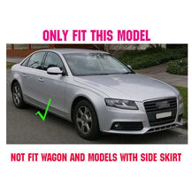 Load image into Gallery viewer, Moulded Mud Flaps Splash Guards Front Rear For Audi A4 B8 4-dr Saloon 08~13