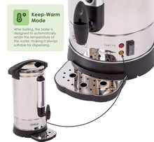 Load image into Gallery viewer, 10 Litre Electric Hot Water Boiler Catering Tea Coffee Urn