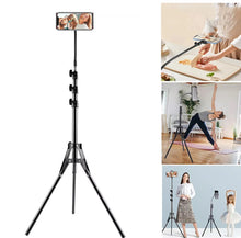 Load image into Gallery viewer, Phone Tripod Stand with Gooseneck 170cm
