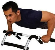 Load image into Gallery viewer, Doorway Pull Up Bar Chin Up Sit-Up Strength Body Workout Exercise Fitness Gym!