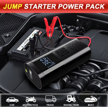 Load image into Gallery viewer, 8000MAH 4in1 Car Jump Starter With Tyre Inflator