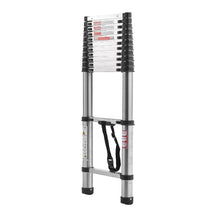 Load image into Gallery viewer, 3.75 Metre Telescopic Ladder 12.25ft Aluminium Extension Ladders