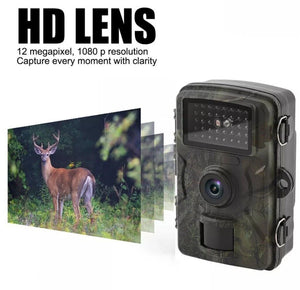 Outdoor Wildlife Security Camera 1080P Night Vision