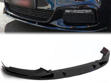 Load image into Gallery viewer, Front Splitter Lip Spoiler Gloss Black For BMW 5 Series G30 G31 M Sport 2017-20 Pre LCI