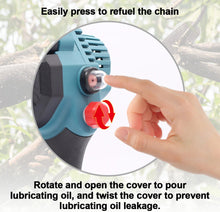 Load image into Gallery viewer, 8 inch Cordless Mini Chainsaw 8” with 2 Batteries