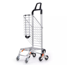 Load image into Gallery viewer, Portable Folding Shopping Trolley • Stair Climbing with Ease