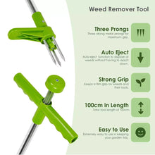 Load image into Gallery viewer, Weed Puller Twister Steel Claw Weed Remover Root Killer