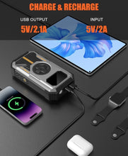 Load image into Gallery viewer, 2in1 Portable Car Battery Jump Starter With Tyre Inflator