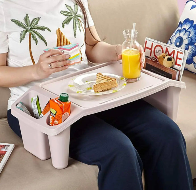 Portable Eat & Work Desk Laptop / Breakfast Table Tray