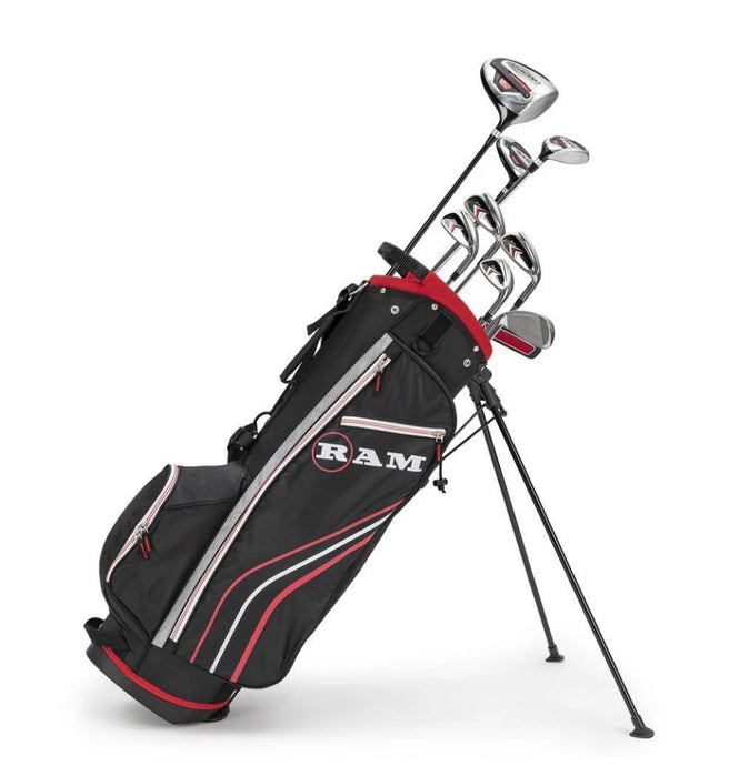 Ram Golf Accubar Mens Golf Clubs Set With Stand Bag, Right Handed