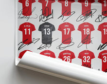 Load image into Gallery viewer, Liverpool 2023-2024 Squad Team Signed Poster Print Photo