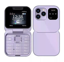 Load image into Gallery viewer, New Mini Flip Mobile Phone Dual Sim Card Foldable Phone