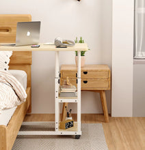 Load image into Gallery viewer, Height Adjustable Overbed Table Over Bed Computer Desk