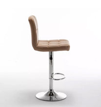 Load image into Gallery viewer, PU Leather Leather Kitchen Breakfast Bar Stool • 3 Colours