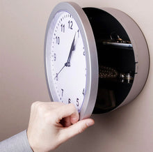 Load image into Gallery viewer, Secret Wall Clock Safe With Hidden Compartment