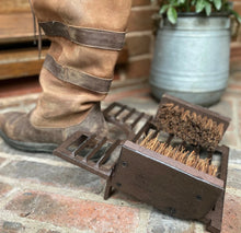Load image into Gallery viewer, Cast Iron Boot Jack Brush Scraper Welly Remover