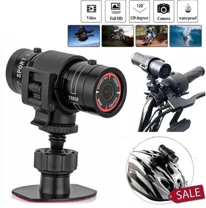 Motor Bike Bicycle Camera Full Helmet or Handle Bar Cam