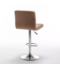 Load image into Gallery viewer, PU Leather Leather Kitchen Breakfast Bar Stool • 3 Colours