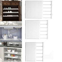 Load image into Gallery viewer, Adjustable Extendable Shelf Cupboard Wardrobe Storage Organiser