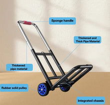 Load image into Gallery viewer, Folding Lightweight Hand Sack Trolley Cart