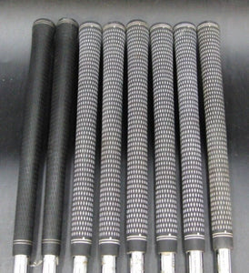 Set of 8 x Mizuno T-Zoid MX-15 Irons 3-PW Regular Steel Shafts Mixed Grips Mens Golf Clubs