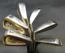 Load image into Gallery viewer, Set of 6 x Wilson Staff Tab Tc-1 Irons 5-PW Stiff Graphite Shafts Mens Clubs