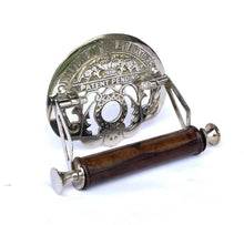 Load image into Gallery viewer, Antique Style Toilet Roll Holder Brass/Silver Retro Vintage