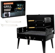 Load image into Gallery viewer, Portable BBQ Grill Barbecue &amp; Utensils