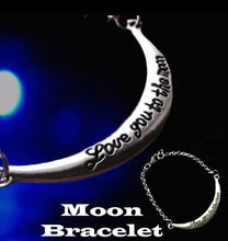 Load image into Gallery viewer, Love You To The Moon Braclet Beautiful Gift 💝