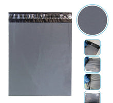 Load image into Gallery viewer, 100 Large Mailing Bags - 12&quot; x 16&quot; 305mm x 405mm Grey Self Seal Postage Bags