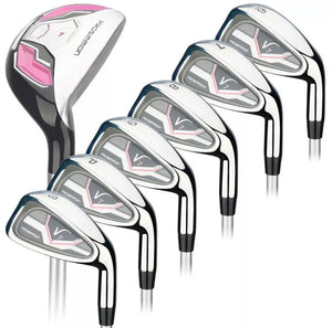 NEW Prosimmon Golf V7 Ladies All Graphite Iron Set 6-SW + 5 Wood Hybrid, Right Hand